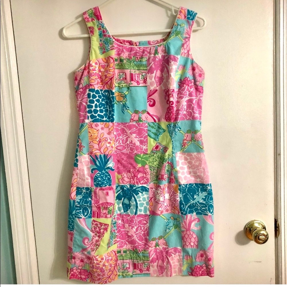 Lily Pulitzer cotton sleeveless summer dress
